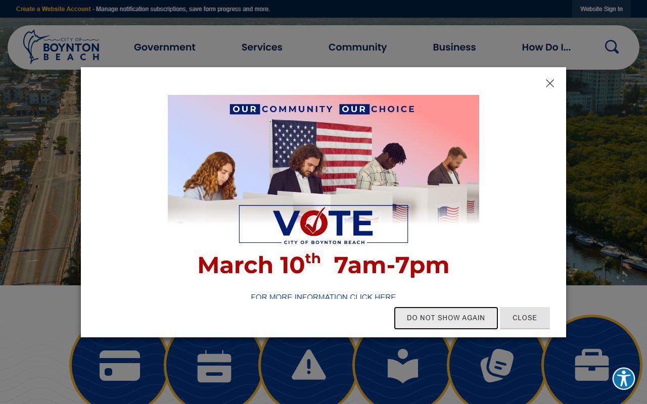 Boynton Beach city information for death records